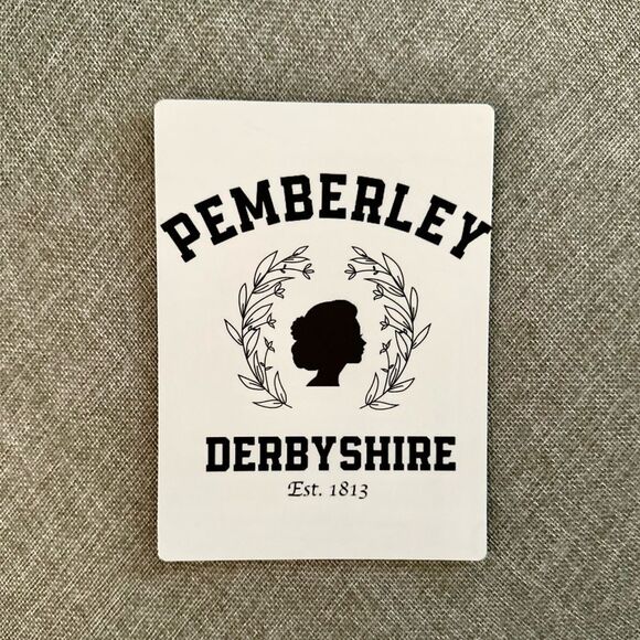 Pemberley Derbyshire Pride & Prejudice Magnet - Picture 1 of 3